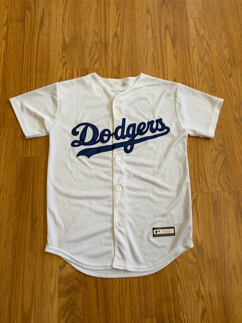 MLB Dodgers Jersey Button-Front Jersey size 10